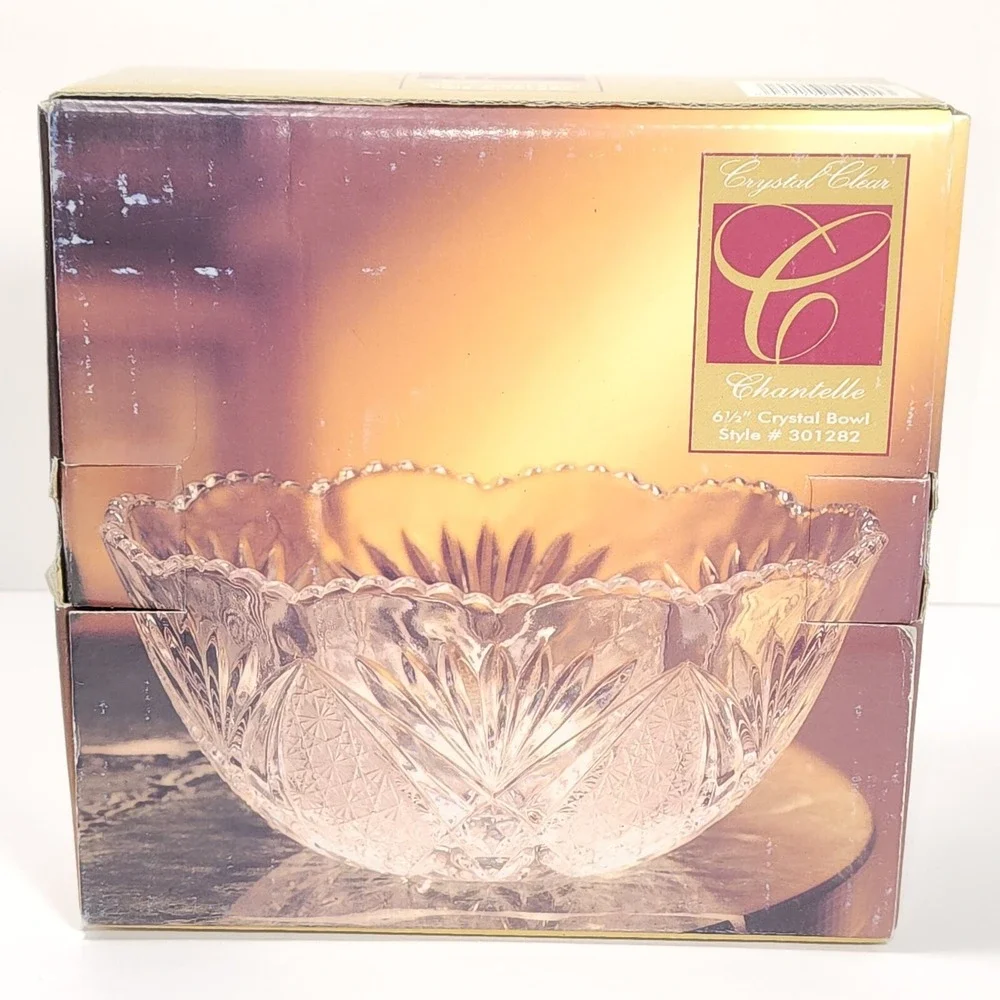 Crystal bowl Chantelle‎ style 6 1/2